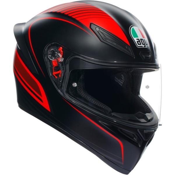 AGV AGV(エージーブイ) K1 S WARMUP MATT BLACK/RED (ウォームアップ