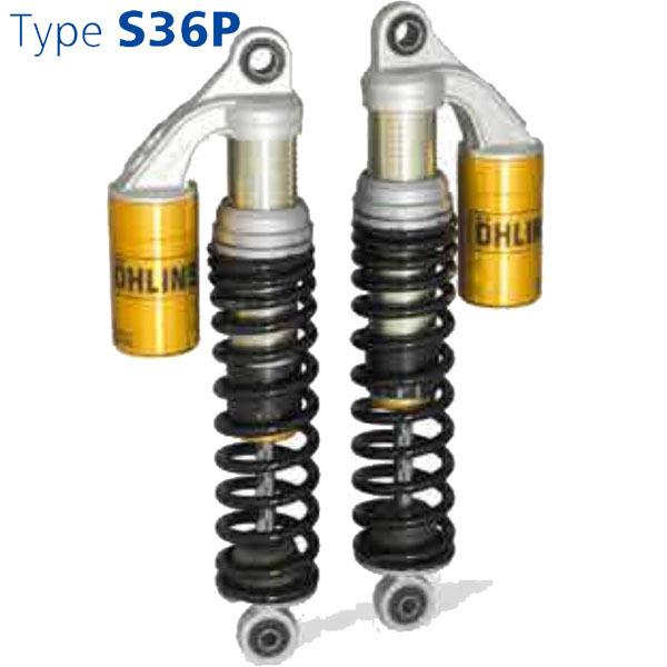 OHLINS（オーリンズ） KA 141 リアショック ZRX 400 S36P（ブラック