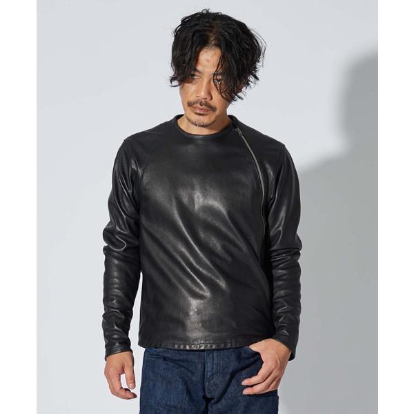 カドヤ(KADOYA) ALTER KEIS (アルタケイス) バイク用 レザージャケット PULLOVER RIDERS ブラック 1634-0｜motostyle｜05