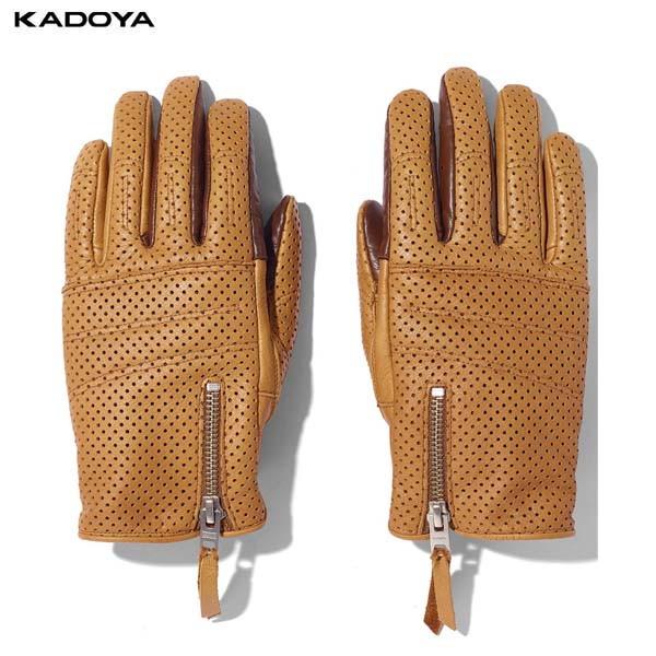 カドヤ（KADOYA） K'S LEATHER（ケーズレザー） バイク グローブ ROX