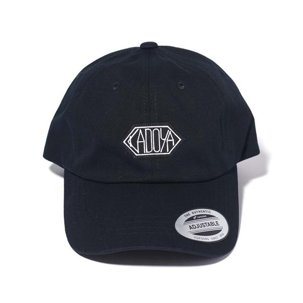 カドヤ(KADOYA) K'S LEATHER（ケーズレザー） バイク キャップ KADOYA DAD CAP ブラック 8828-0｜motostyle｜02