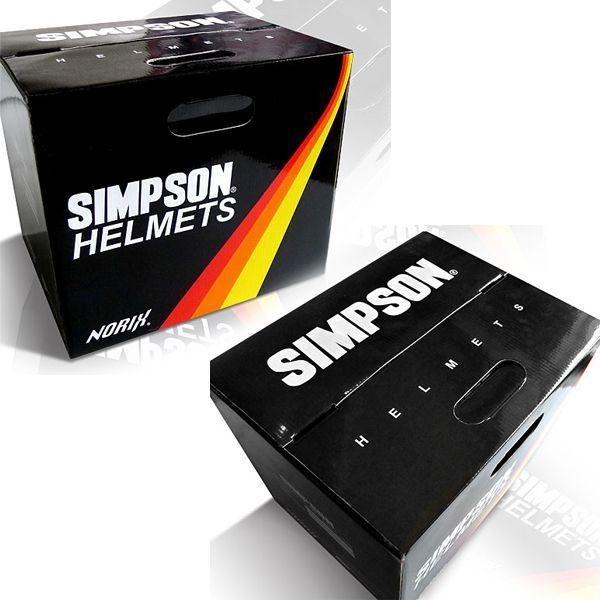 SIMPSON（シンプソン） M30 （ホワイト） バイク用フルフェイス