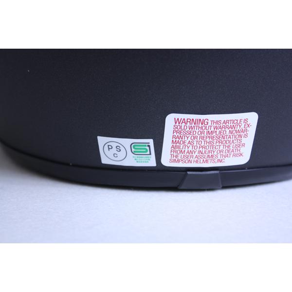 シンプソン M30 バイク用フルフェイスヘルメット SIMPSON MODEL 30 | SIMPSON（バイク） | 17