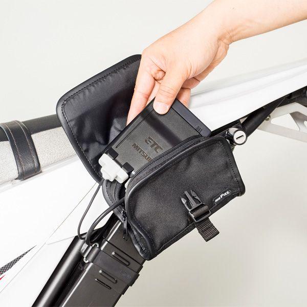 TANAX タナックス ETCポーチ ナイロン/合皮 MF-4707 : 二輪用品店