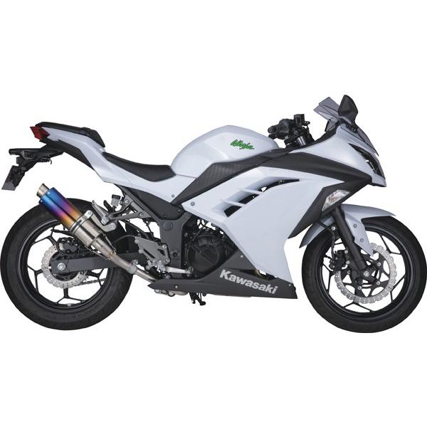 ナンカイ MAX-COMP スリップオンマフラー Ninja250（13-） チタン