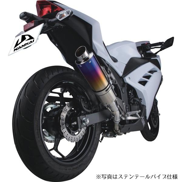 ナンカイ MAX-COMP スリップオンマフラー Ninja250（13-） チタン
