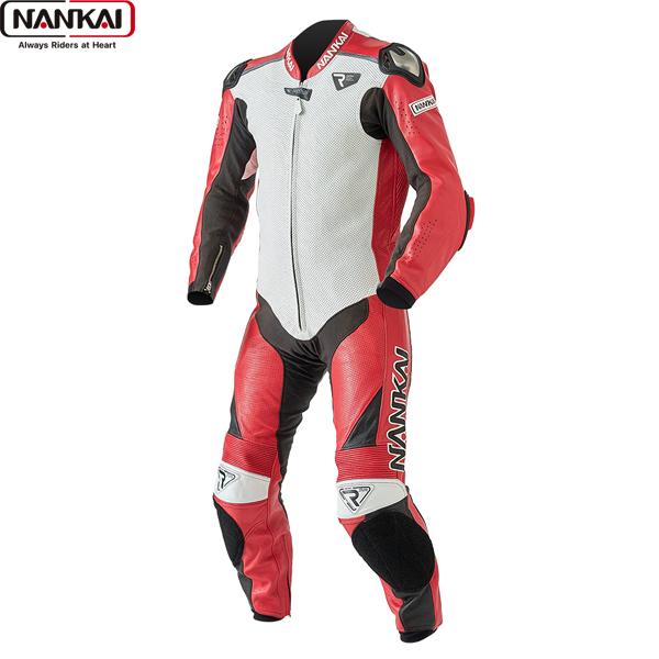 NANKAI ライディングジャケット レッド NANKAI（ナンカイ） NR-R02 EVO レーシングスーツ レッド/ホワイト