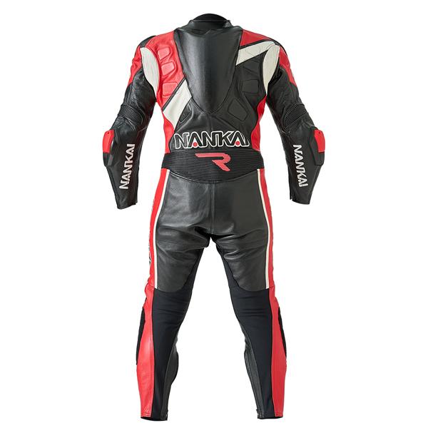NANKAI バイク用革ツナギ ホワイト/レッド NANKAI（ナンカイ） NR-R04 CORE レーシングスーツ ホワイト/レッド
