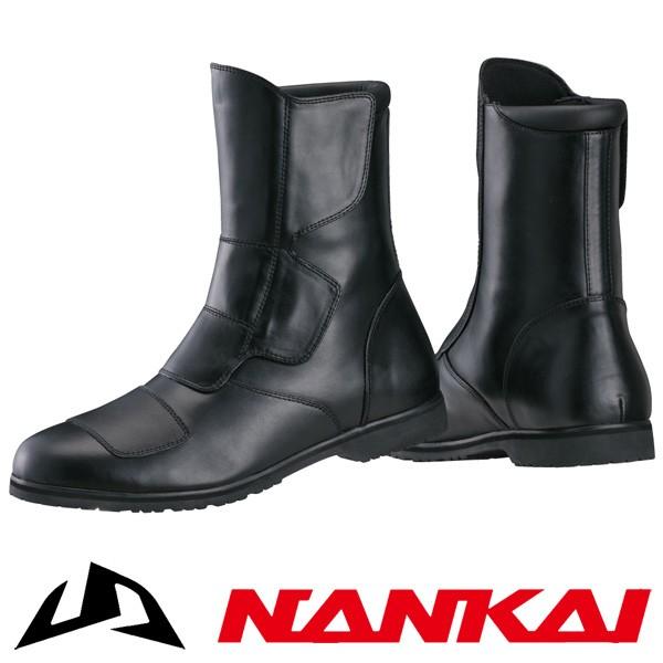 ナンカイ NTB-42 ノンファスナーPUショートブーツ2 : 二輪用品店