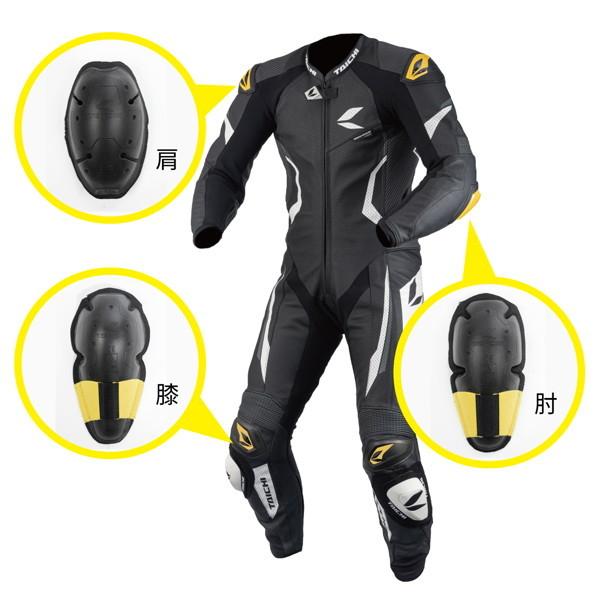 RSタイチ NXL307 GP-WRX R307 RACING SUIT レーシングスーツ BLACK｜motostyle｜04