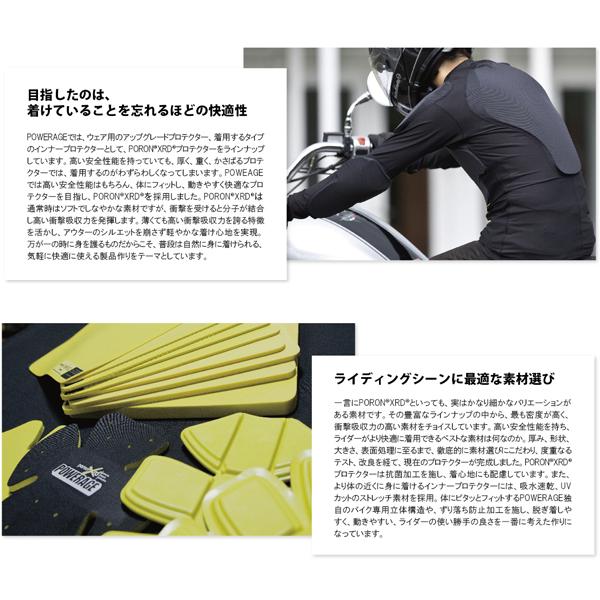 新品タグ付 PA-443 PORON (R) [ポロン] プロテクトハーフパンツ 【公式