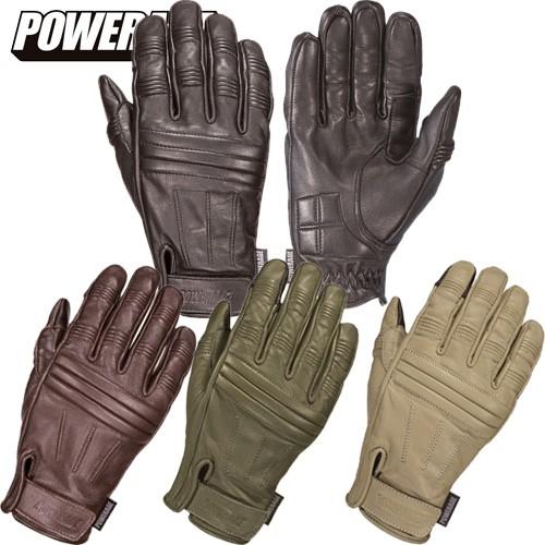 パワーエイジ TAC レザーグローブ POWERAGE PG-571 : 二輪用品店