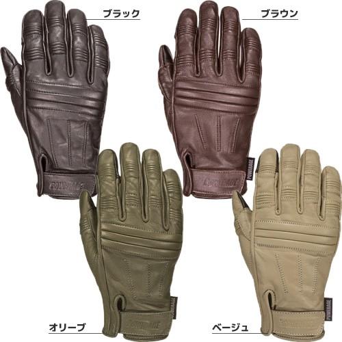 パワーエイジ TAC レザーグローブ POWERAGE PG-571 : 二輪用品店