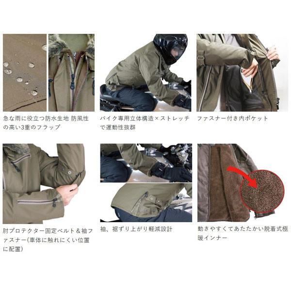 POWERAGE（パワーエイジ） PJ-23201 FURライダース オリーブ : 二輪