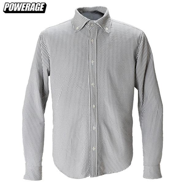 POWERAGE(パワーエイジ) PJ-24110 イージーライドシャツ ブラック