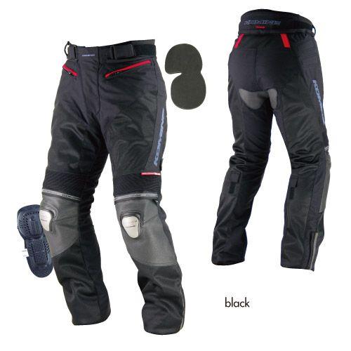 コミネ（Komine） PK-712 チタニウムレザーメッシュパンツ リーガ RIGA