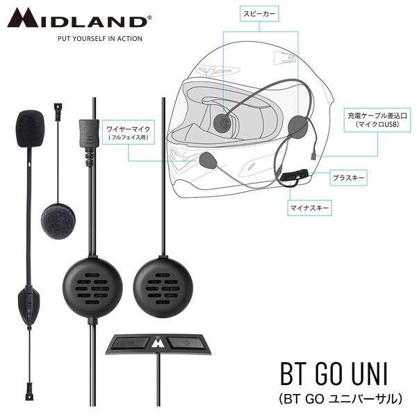 MIDLAND（ミッドランド） BT GO UNI ユニバーサル Bluetooth インター
