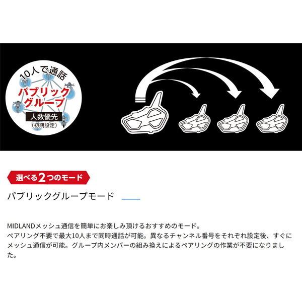 MIDLAND BT RUSH RCF シングルパック 8011869205408 : 二輪用品店