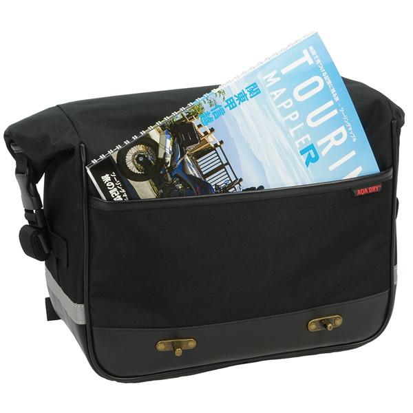 ラフ＆ロード RA1037 AQA DRY シングルサドルバッグ ブラック バイク用