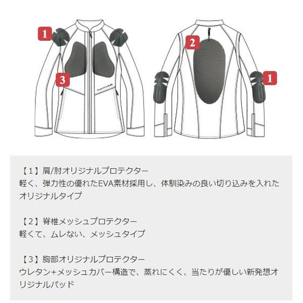 J-AMBLE ROJ121 ライダースメッシュジャケット RossoStyleLab