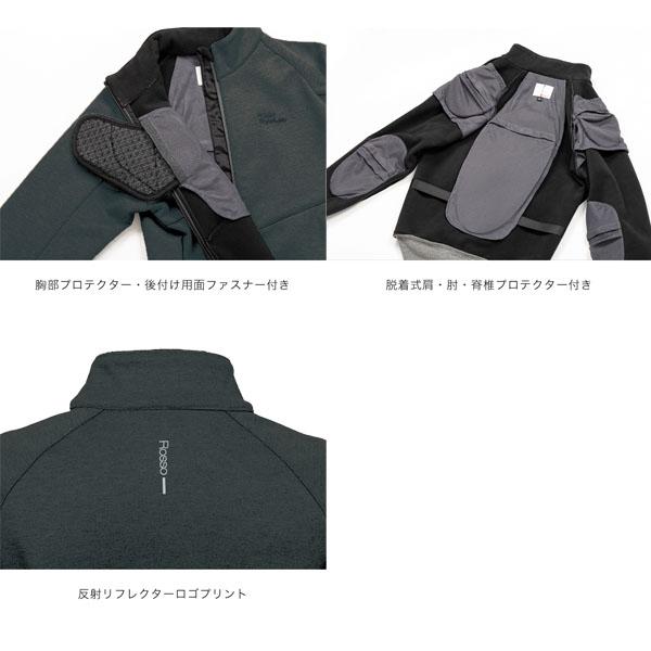 J-AMBLE ROJ0999 防風ジップアップブルゾン RossoStyleLab(レディース