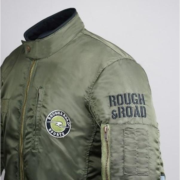 ラフ＆ロード RR7694 MA-1R FP ウインタージャケット 4XL〜5XL : 二輪