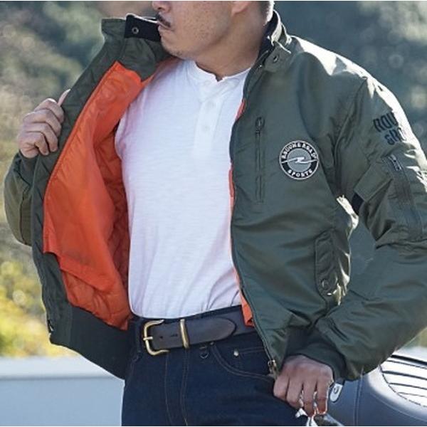 ラフ＆ロード RR7694 MA-1R FP ウインタージャケット 4XL〜5XL 