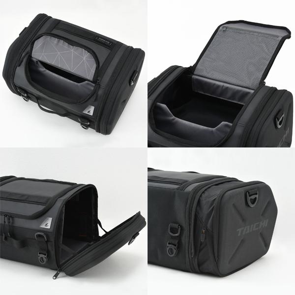 TAICHI RSタイチ RSB317 ミドル シートバッグ24 BLACK : 二輪用品店