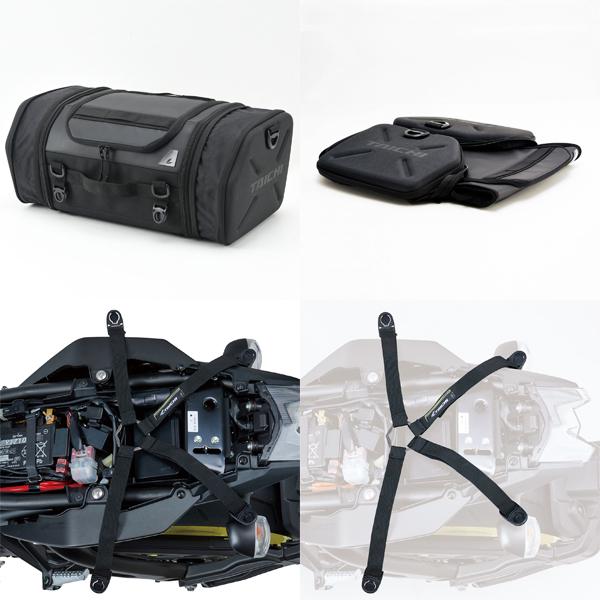 TAICHI RSタイチ RSB317 ミドル シートバッグ24 BLACK : 二輪用品店