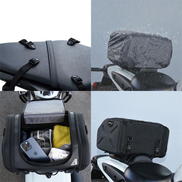 TAICHI RSタイチ RSB317 ミドル シートバッグ24 BLACK : 二輪用品店
