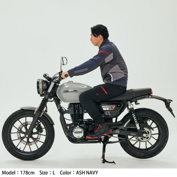 RSタイチ RSJ342 クイックドライ レーサー ジャケット QUICK DRY RACER JACKET BLACK 春夏モデルの画像