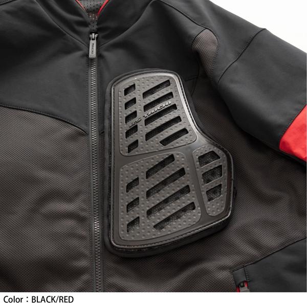 RSタイチ RSJ342 クイックドライ レーサー ジャケット QUICK DRY RACER JACKET BLACK 春夏モデルの画像