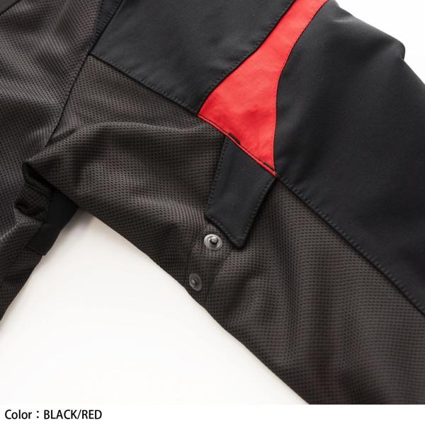RSタイチ RSJ342 クイックドライ レーサー ジャケット QUICK DRY RACER JACKET BLACK 春夏モデルの画像
