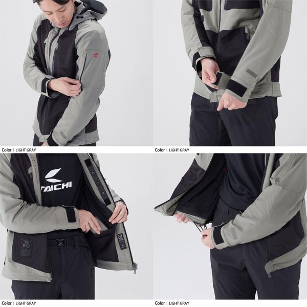 TAICHI RSタイチ(RS TAICHI) RSJ354 エアー パーカ BLACK : 二輪用品店