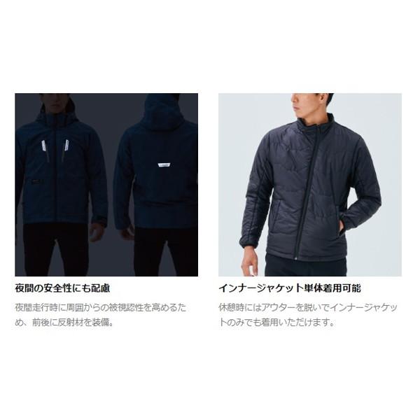 RSタイチ RSJ730 ソフトシェルオールシーズンパーカ ネイビー ジャケット TAICHI RSタイチ RSJ730 ソフトシェル オールシーズンパーカ SLASH