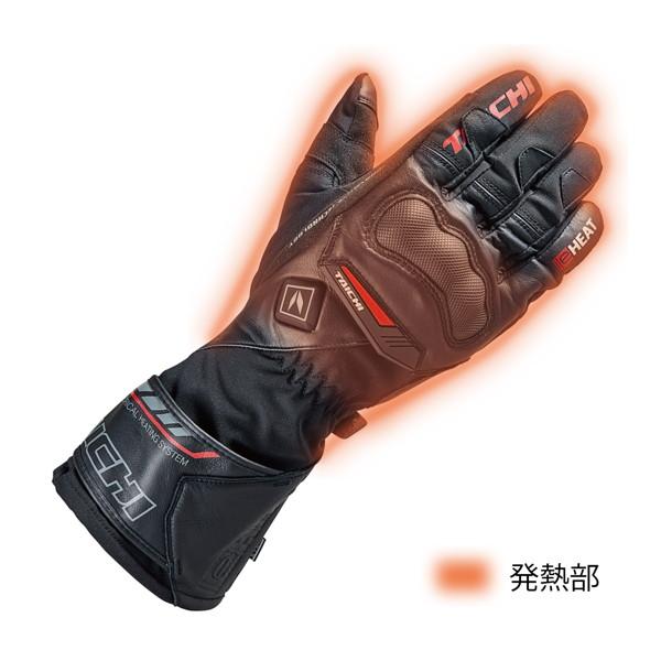 RSタイチ RST649 e-HEAT 電熱 プロテクション グローブ BLACK  