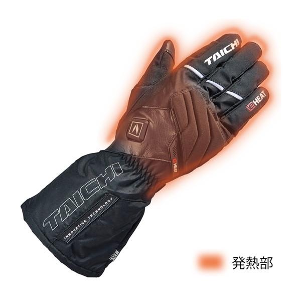 TAICHI RSタイチ RST650 e-HEAT 電熱 グローブ BLACK/WHITE TAICHI RSタイチ RST650 e-HEAT 電熱 グローブ BLACK/WHITE