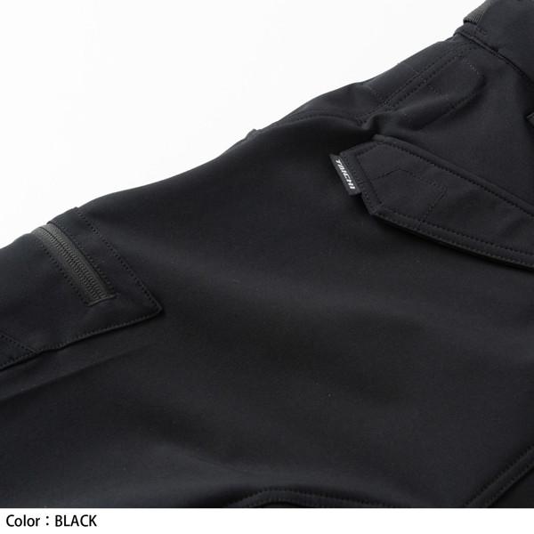 TAICHI RSタイチ RSY258 クイックドライ カーゴパンツ BLACK 春夏