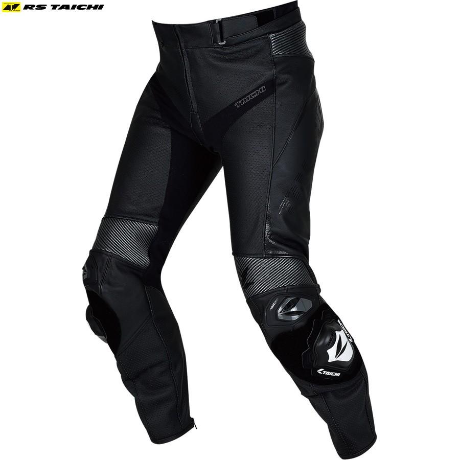 新品タグ付き　RS TAICHI レザーパンツ ブーツアウト 本革 ライディング TAICHI RSタイチ GMX アロー レザーパンツ ブラック RSY828 : 二輪用品