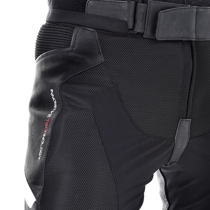 諦めセール　RS タイチ　RSY829 エイペックスレザーパンツ　L TAICHI RSタイチ エイペックス レザーパンツ ブラック/ホワイト RSY829