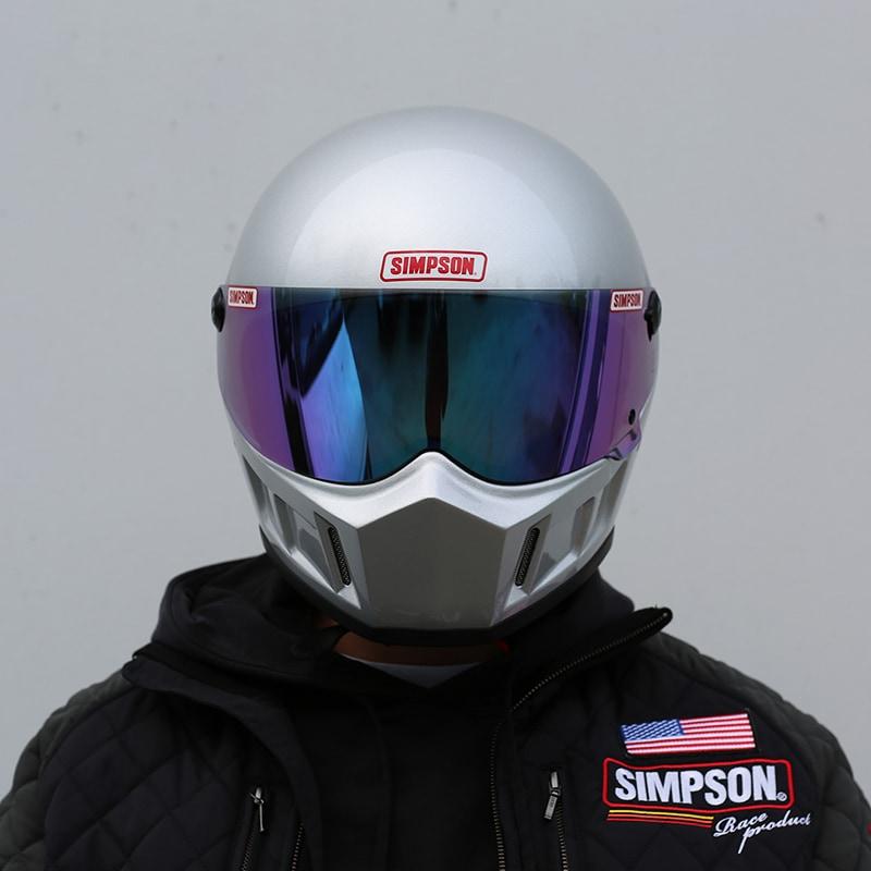 シンプソンSB15 イリジウムミラーシールド　新品 SIMPSON（バイク） シンプソン（SIMPSON） フルフェイスヘルメット用