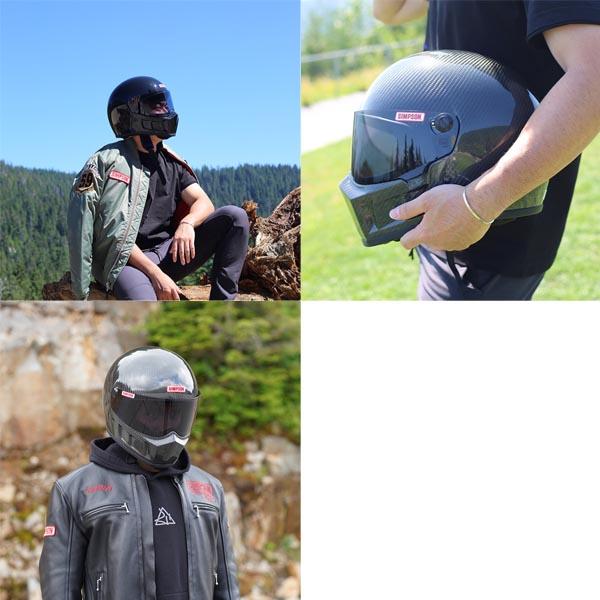 SIMPSON（シンプソン） フルフェイスヘルメット用 シールド(SB15用
