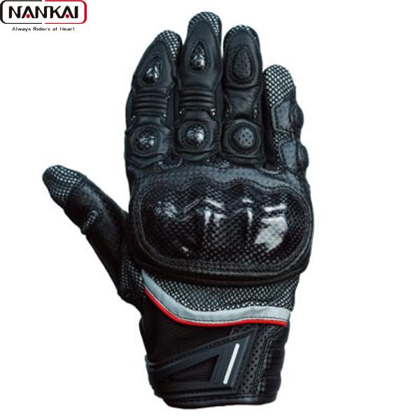 NANKAI（ナンカイ） SDG-7078 カーボンメッシュグローブ グレー : 二輪