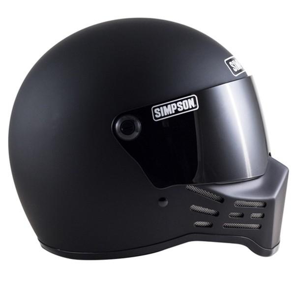 SIMPSON ブラック フルフェイスヘルメット SIMPSON（バイク） シンプソン M10 （マットブラック） バイク用