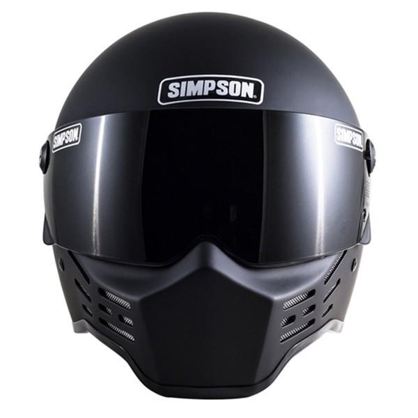 SIMPSON フルフェイス ヘルメット マットブラック ビーコム付 SIMPSON（バイク） SIMPSON シンプソン VENOM / マットブラック