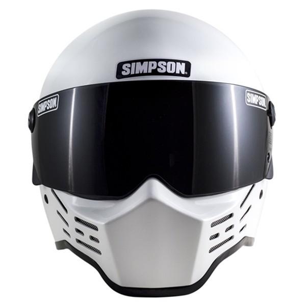 シンプソン M10 （ホワイト） バイク用フルフェイスヘルメット SIMPSON 
