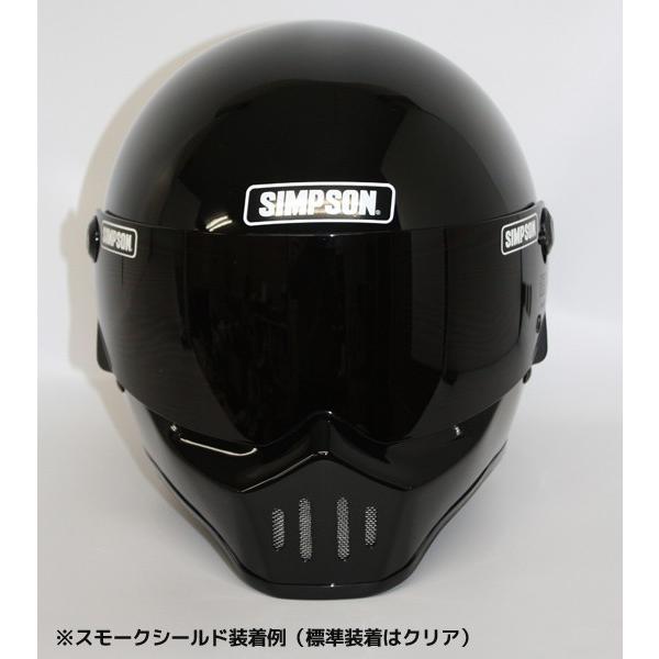 シンプソン RX1 （ブラック） バイク用フルフェイスヘルメット SIMPSON｜motostyle｜13
