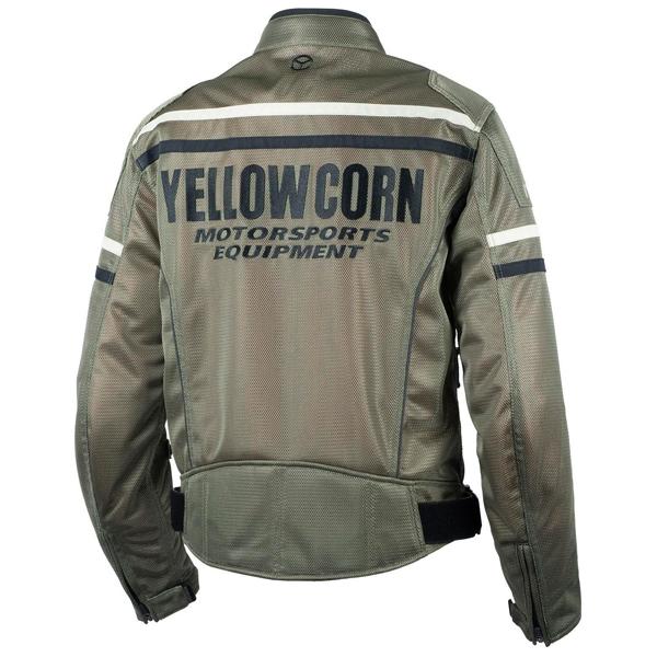 YeLLOW CORN（イエローコーン） SJ-6103 メッシュジャケット カーキ