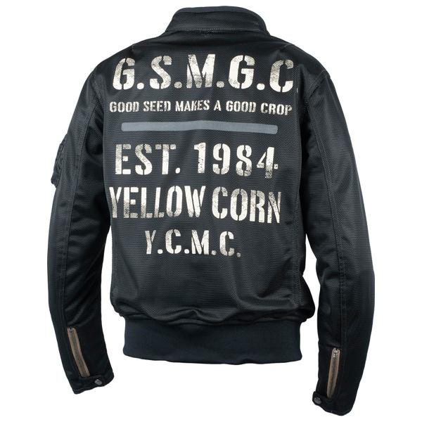 YeLLOW CORN（イエローコーン） SJ-6107 メッシュジャケット ブラック