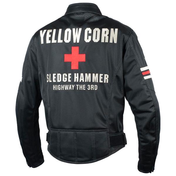 YeLLOW CORN（イエローコーン） SJ-6108 メッシュジャケット ブラック